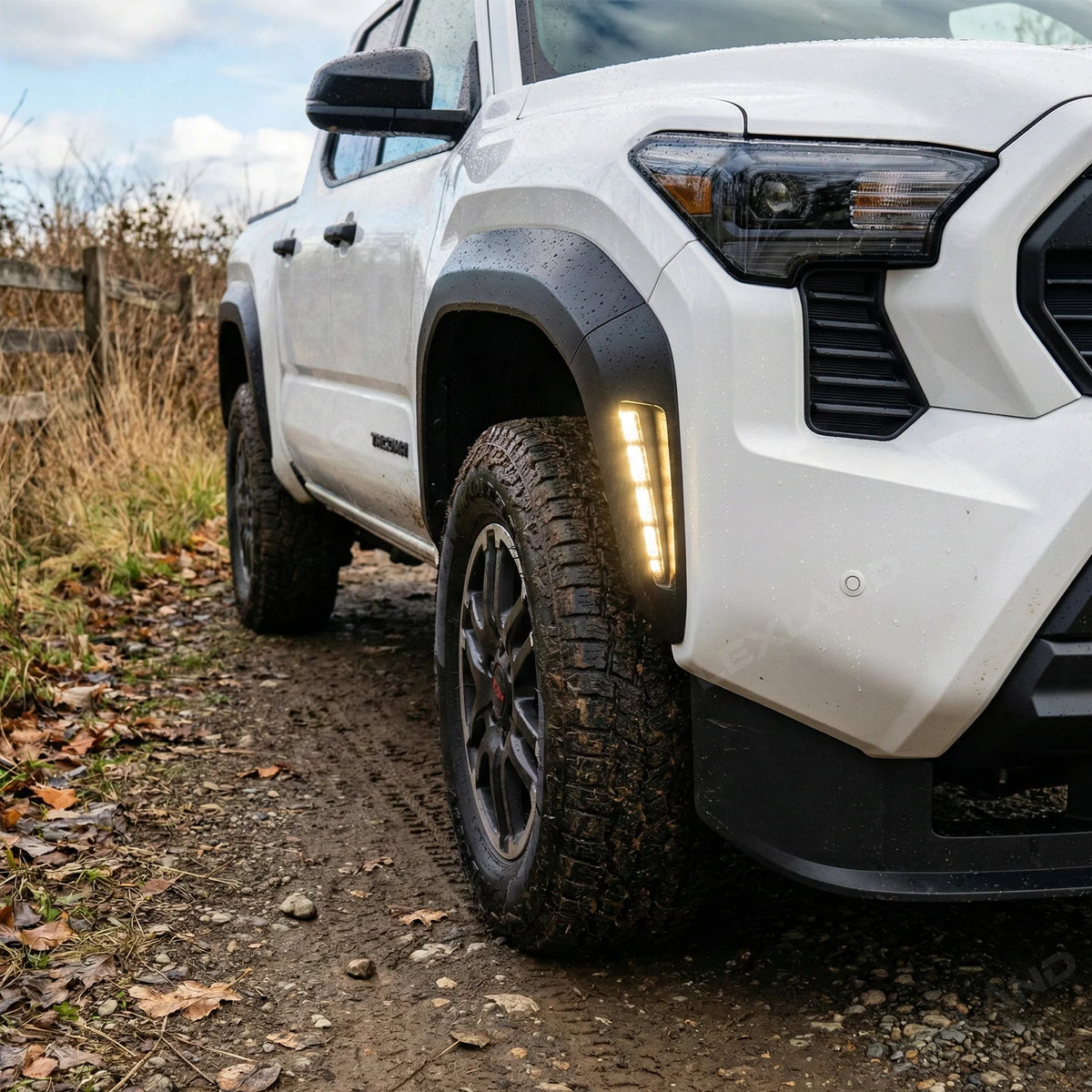 Dual-Color LED Fender Lights Lights for 2024+ Tacoma