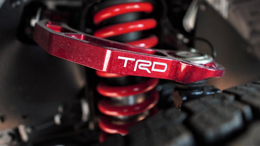 Red TRD Upper Control Arms from 2024+ TRD Pro Tundra