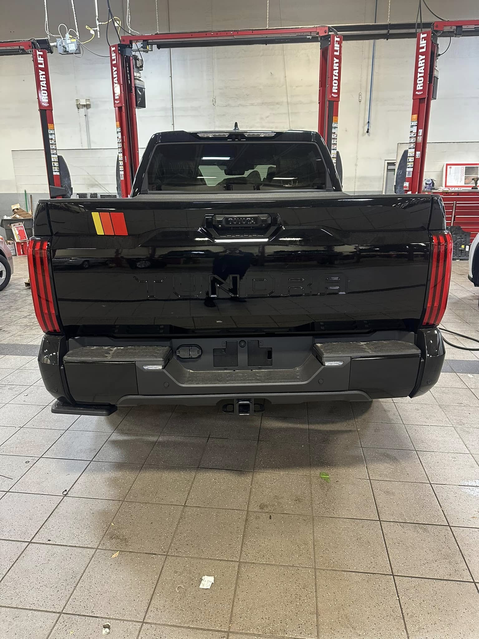 Genuine OEM Rally Edition Raised Decals for 2022+ Tundra