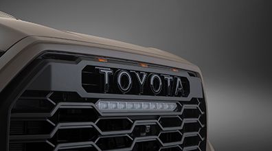 Genuine OEM Pro Grille TOYOTA Letters Overlay for 2023+ Sequoia