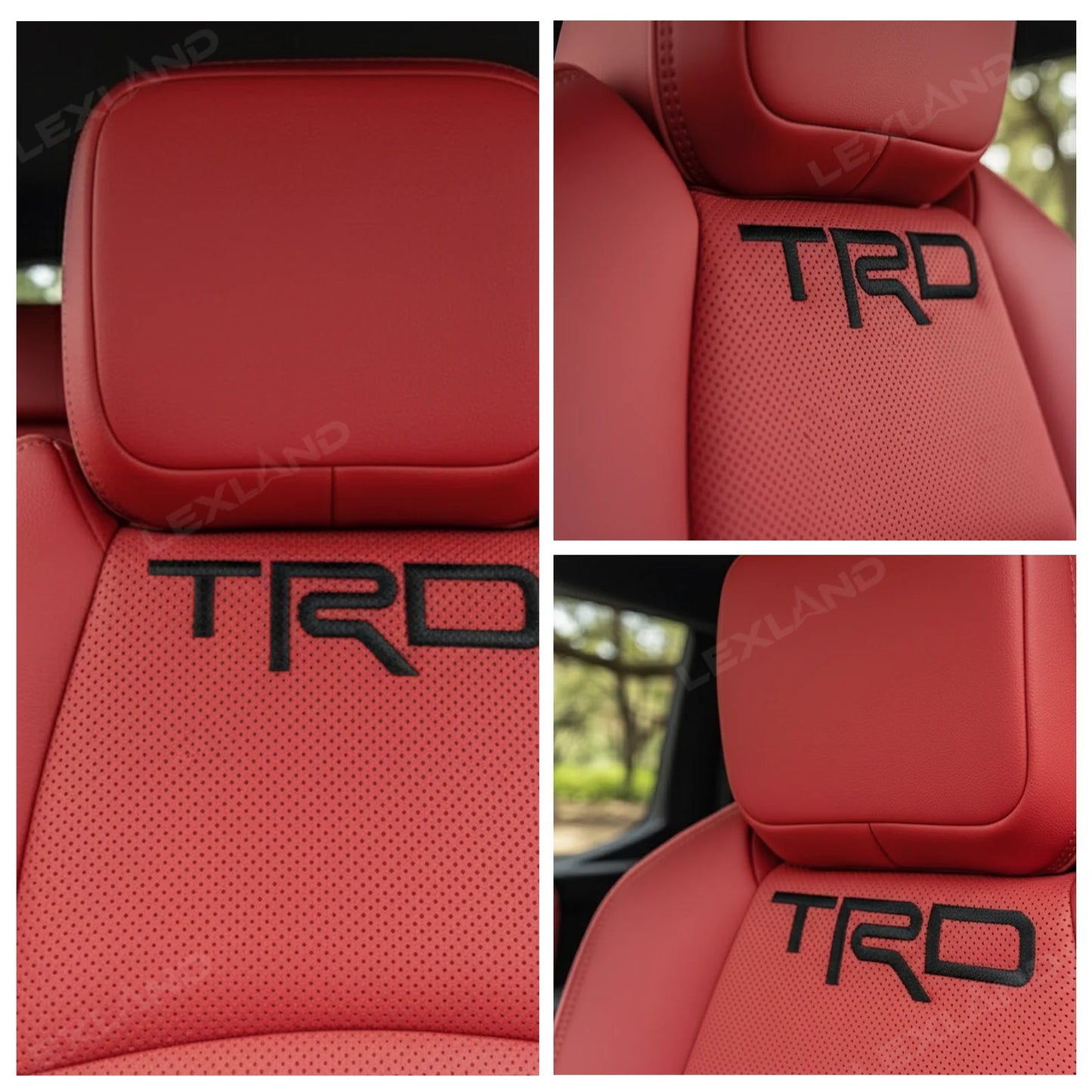 TRD-Embossed Seat Covers for 2024+ Tacoma