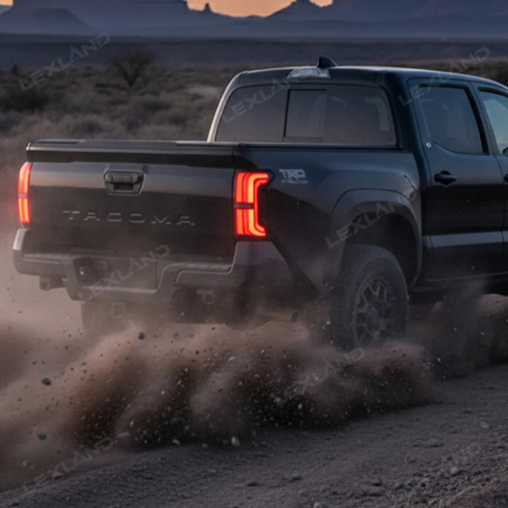 Tacoma Rear Bumper End Cap Replacement Kit ABS Corner Cover