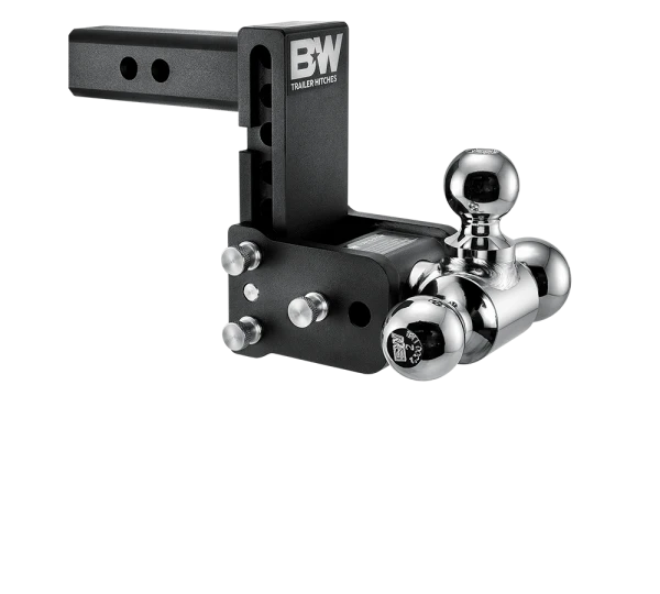 Tow & Stow Adjustable Ball Mount Towing Hitch