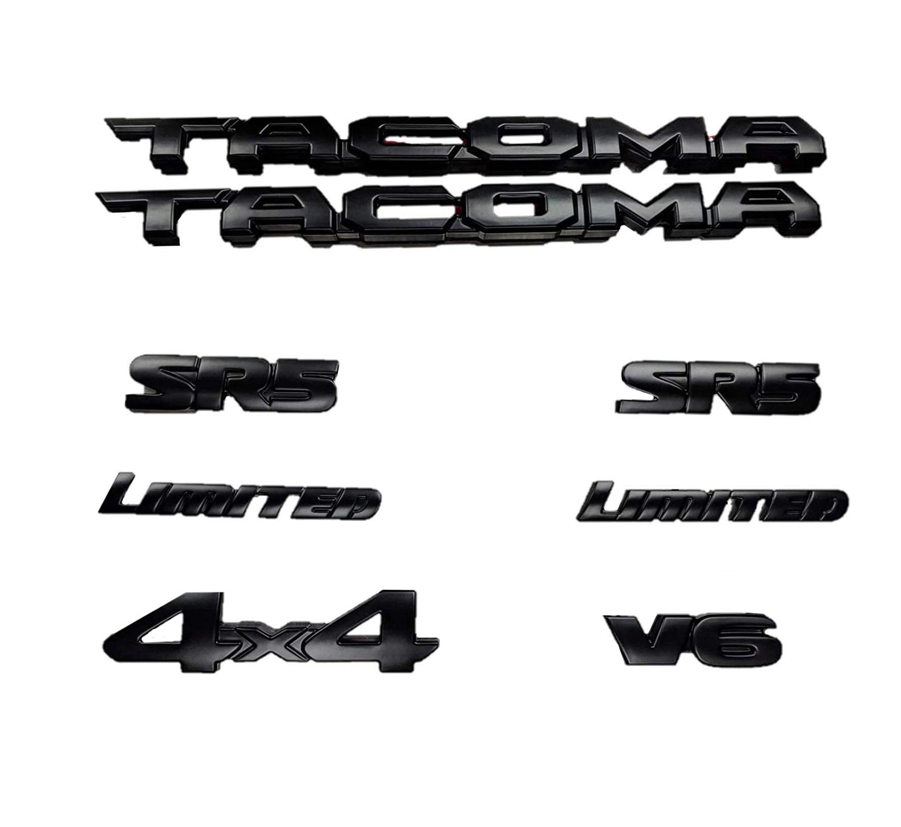 2016-2023+ Tacoma Emblem Blackout Kit