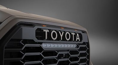 Genuine OEM Pro Grille TOYOTA Letters Overlay for 2023+ Sequoia