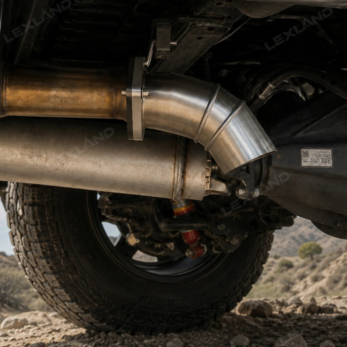 Trail Pipe Exhaust for 2024+ Tacoma