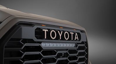 Genuine OEM Pro Grille TOYOTA Letters Overlay for 2023+ Sequoia
