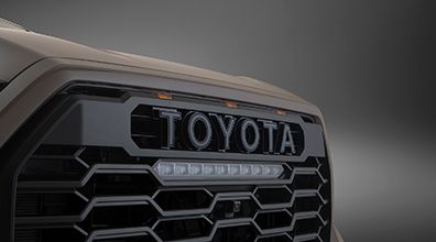 Genuine OEM Pro Grille TOYOTA Letters Overlay for 2023+ Sequoia