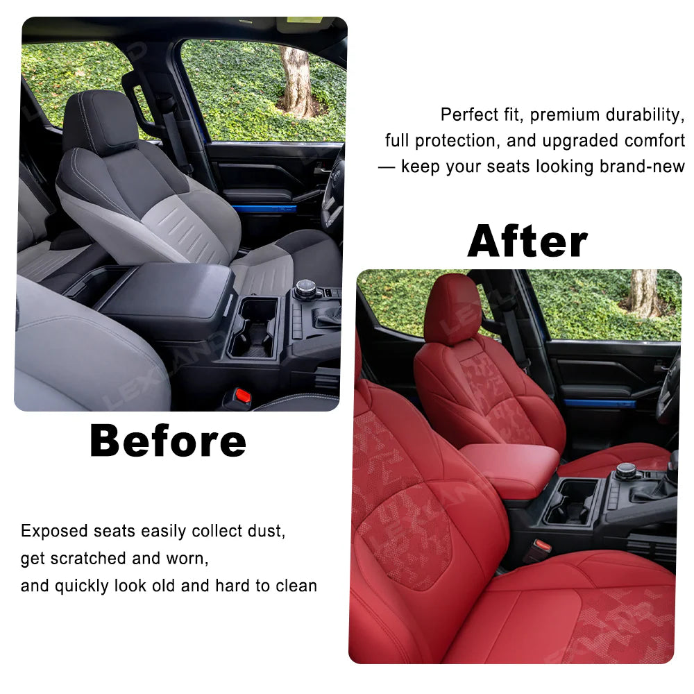 Pro Style Camo Seat Covers for 2024+ Tacoma