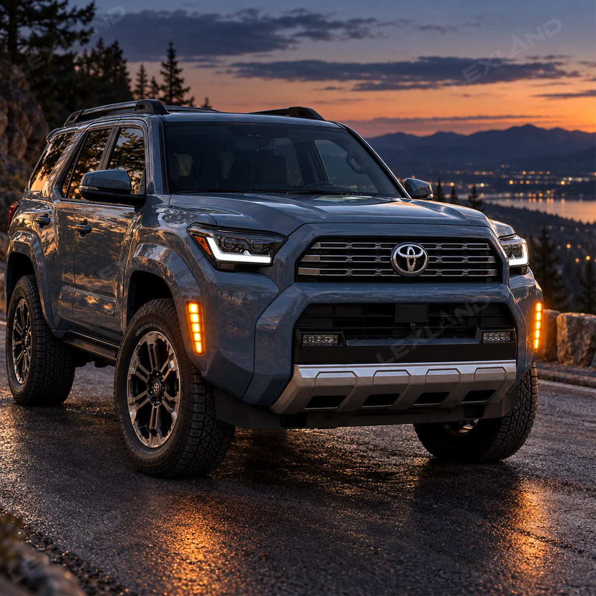 Dual-Color LED Fender Lights Lights for 2025+ 4Runner