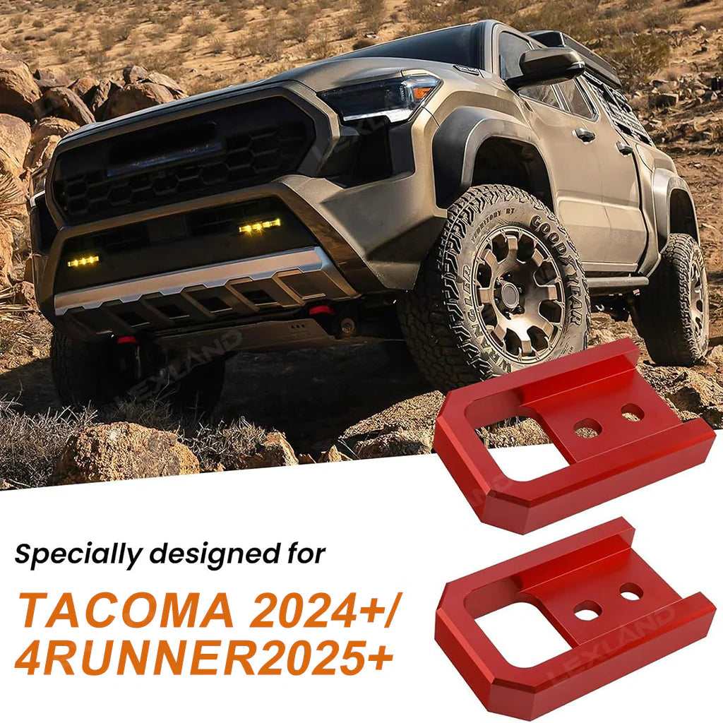 Tacoma/4Runner Aluminum Front Tow Hooks for Toyota