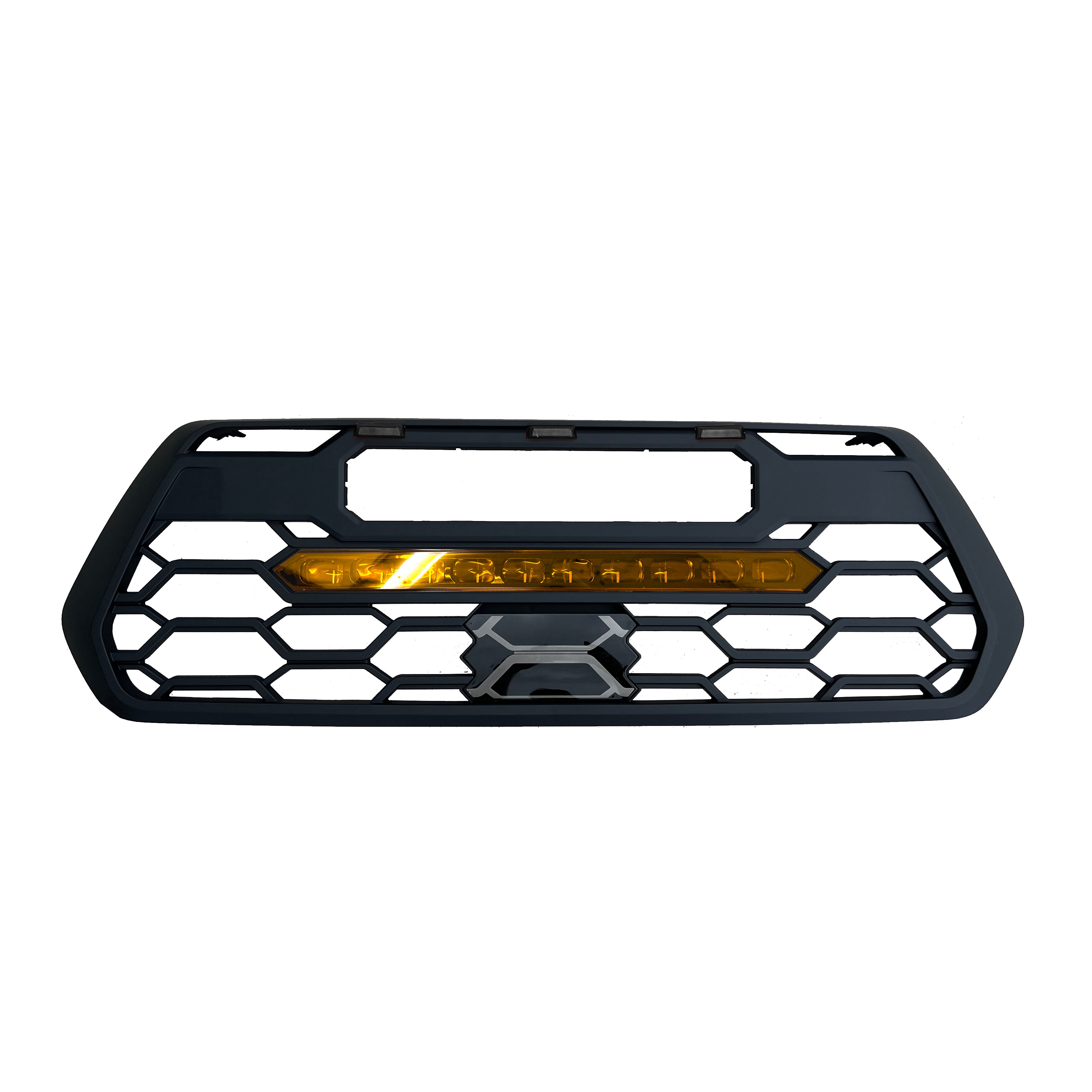 TRD Pro Style Grille with Integrated Light Bar for 2016-2023 Tacoma