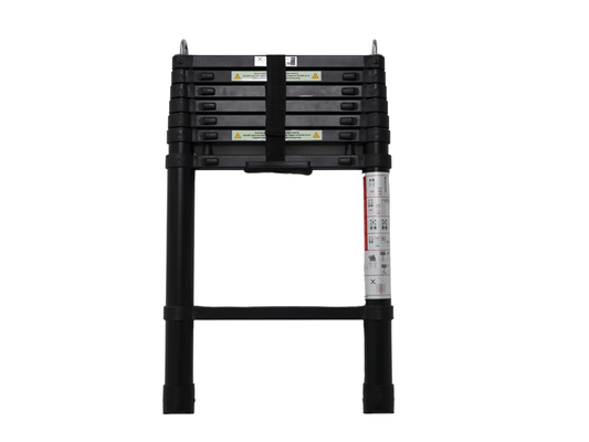 Aspen Lite - Telescoping Ladder Black
