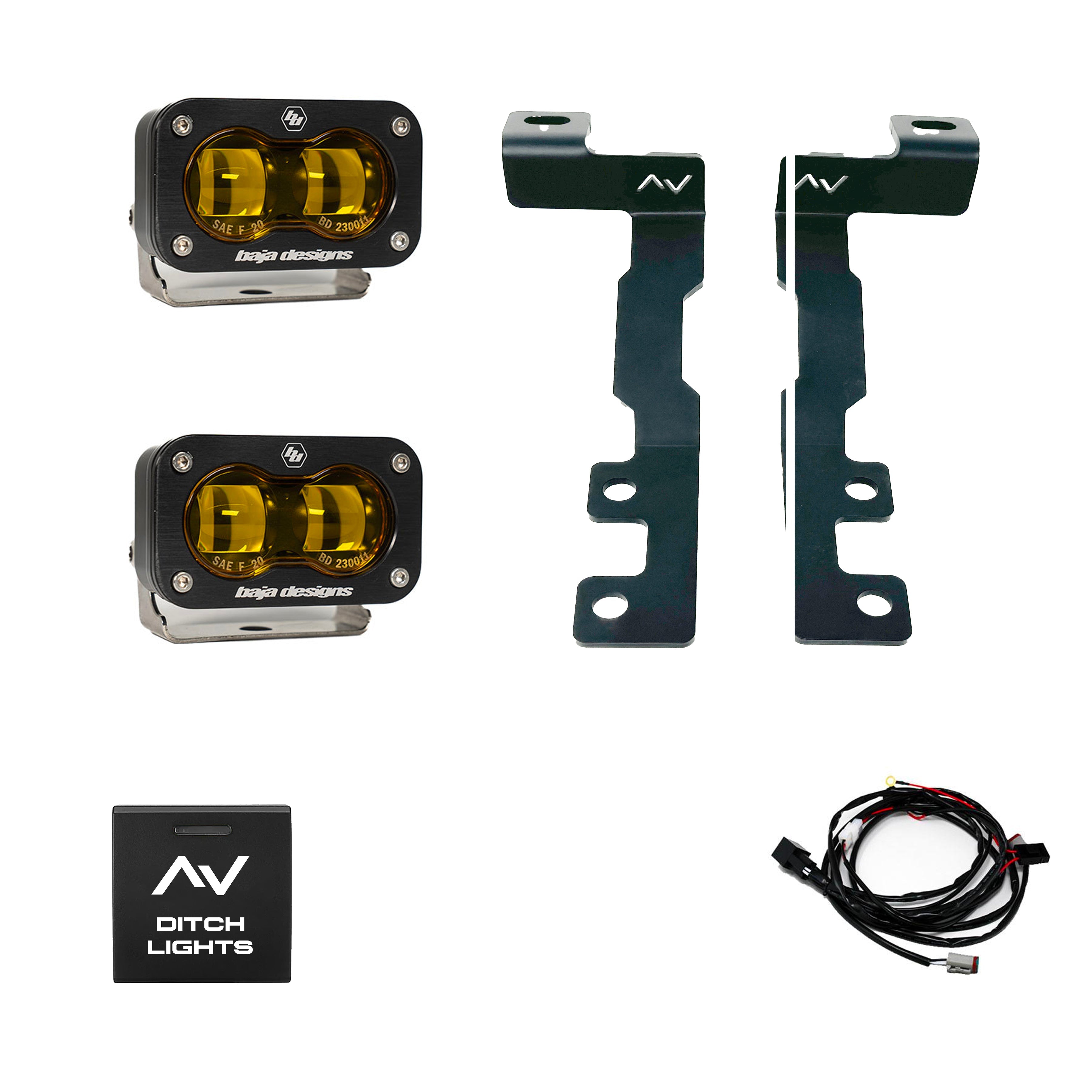 Complete Ditch Light Kit for 2023+ Sequoia