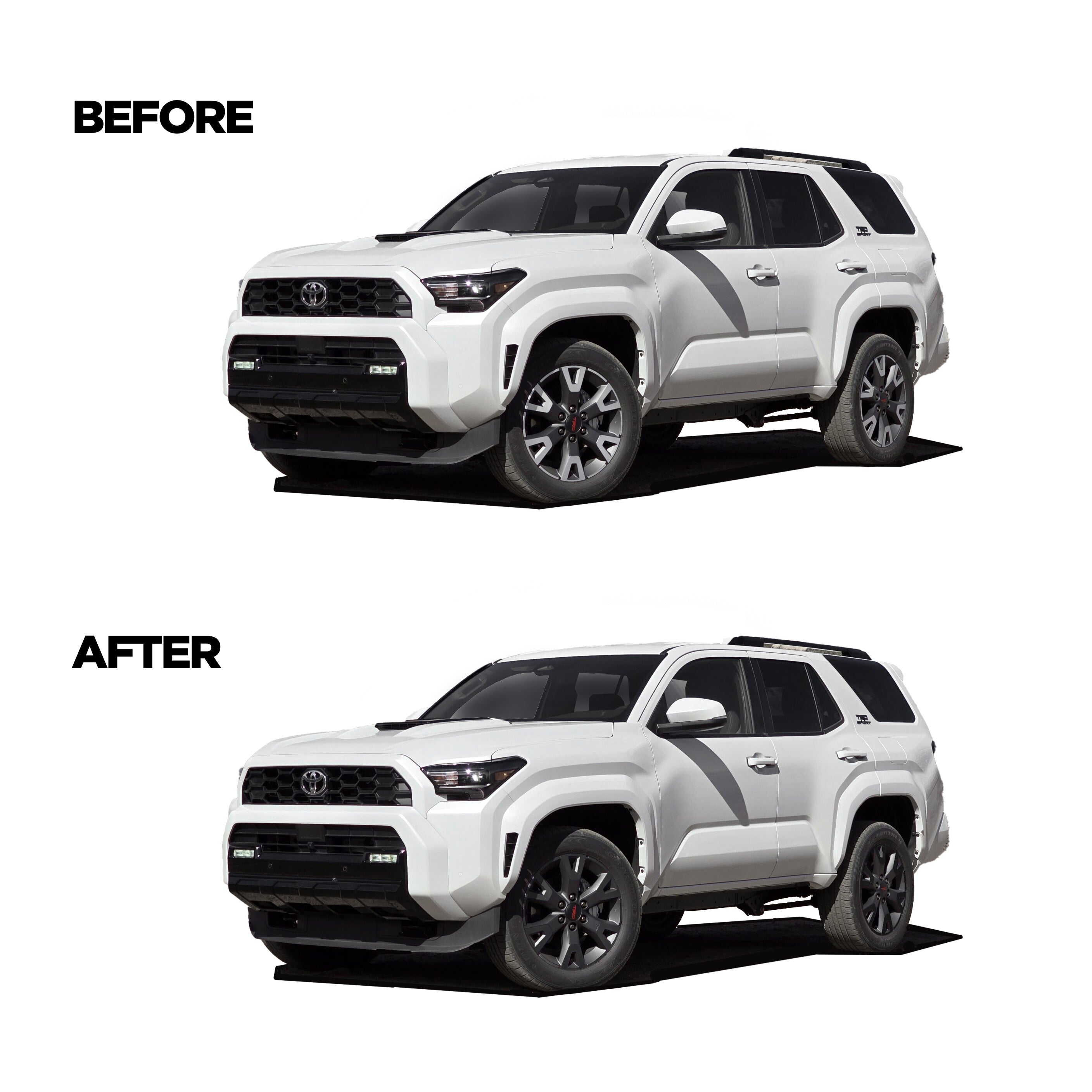 TRD Sport 20" Wheel Vinyl Blackout Kit for 2025+ 4Runner