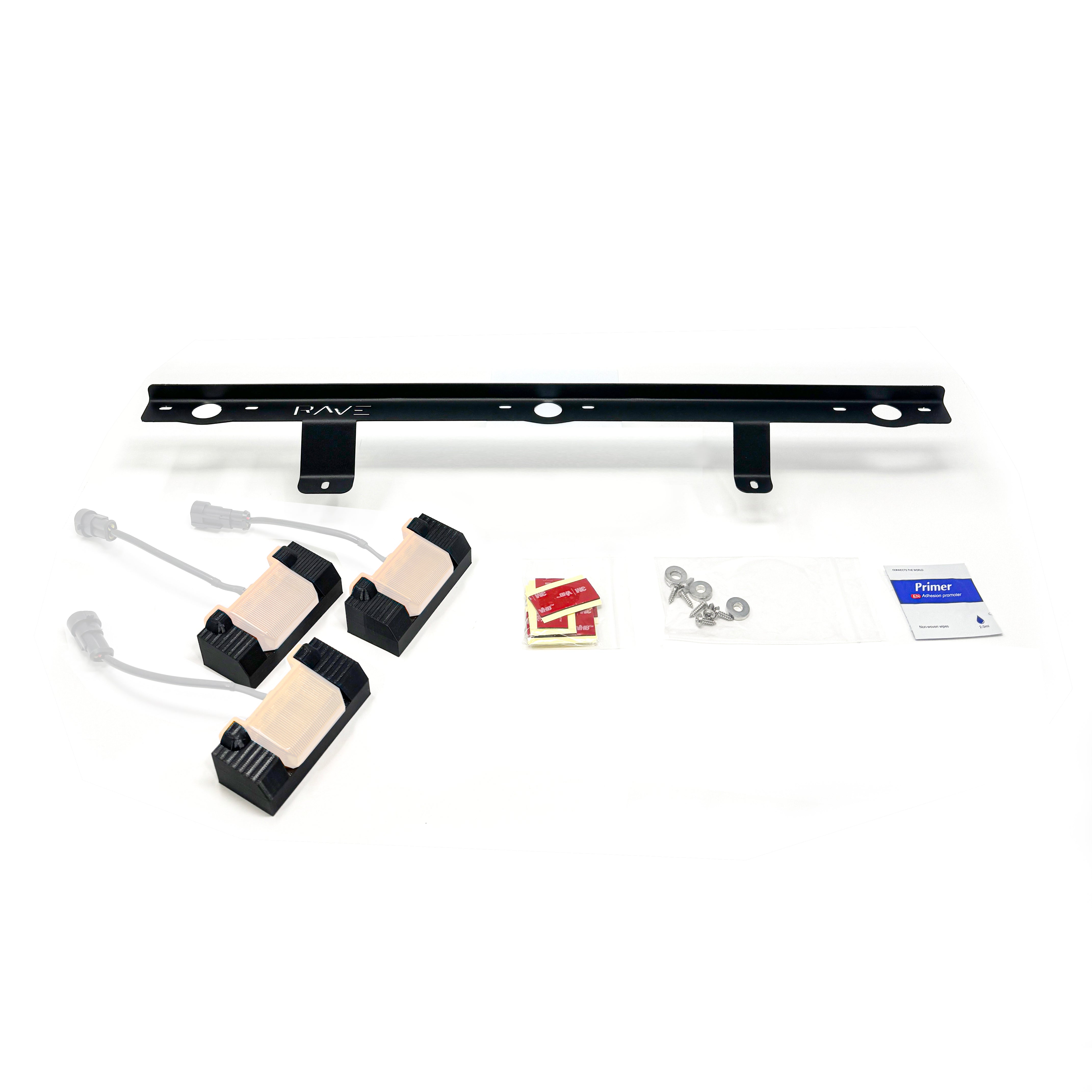 Bracket Installation Kit for Marker Lights on 2022+ Tundra TRD Pro Grille