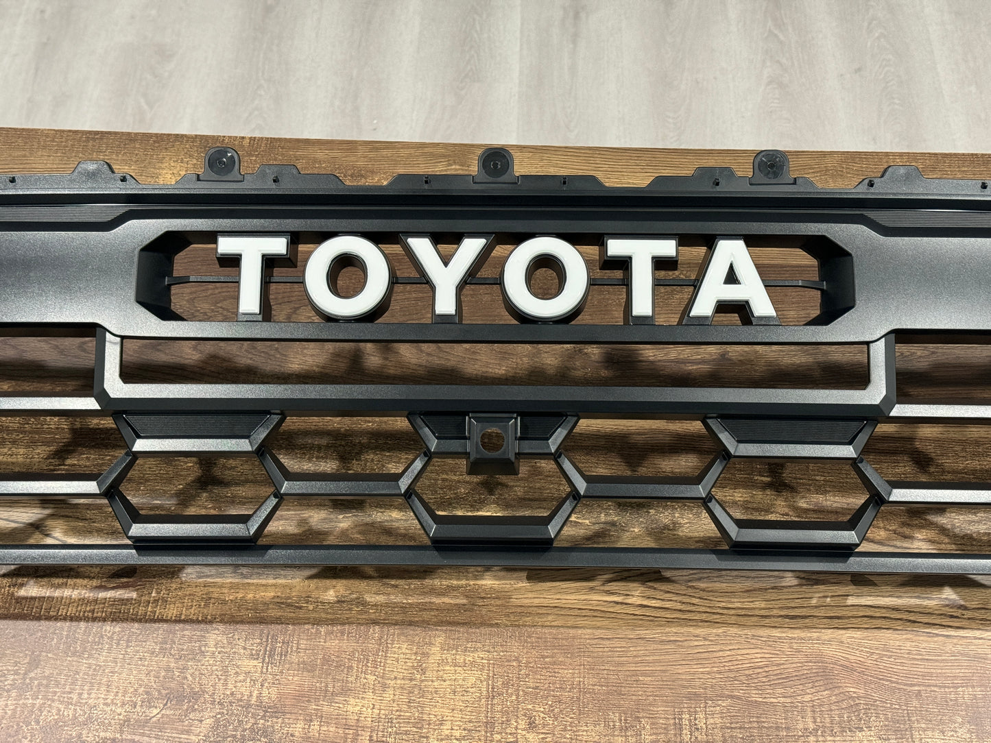 Custom Paint-Matched TOYOTA Pro Grille Letters