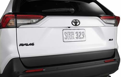 Blackout Badge Covers for 2019-2025 Rav4