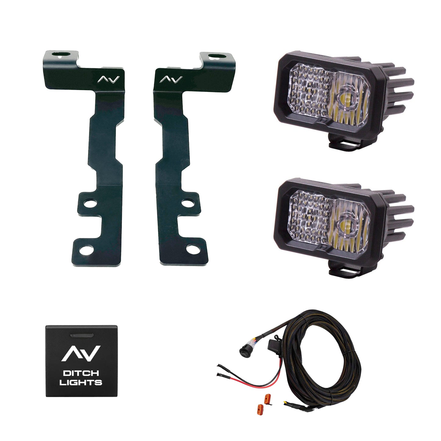 Complete Ditch Light Kit for 2023+ Sequoia