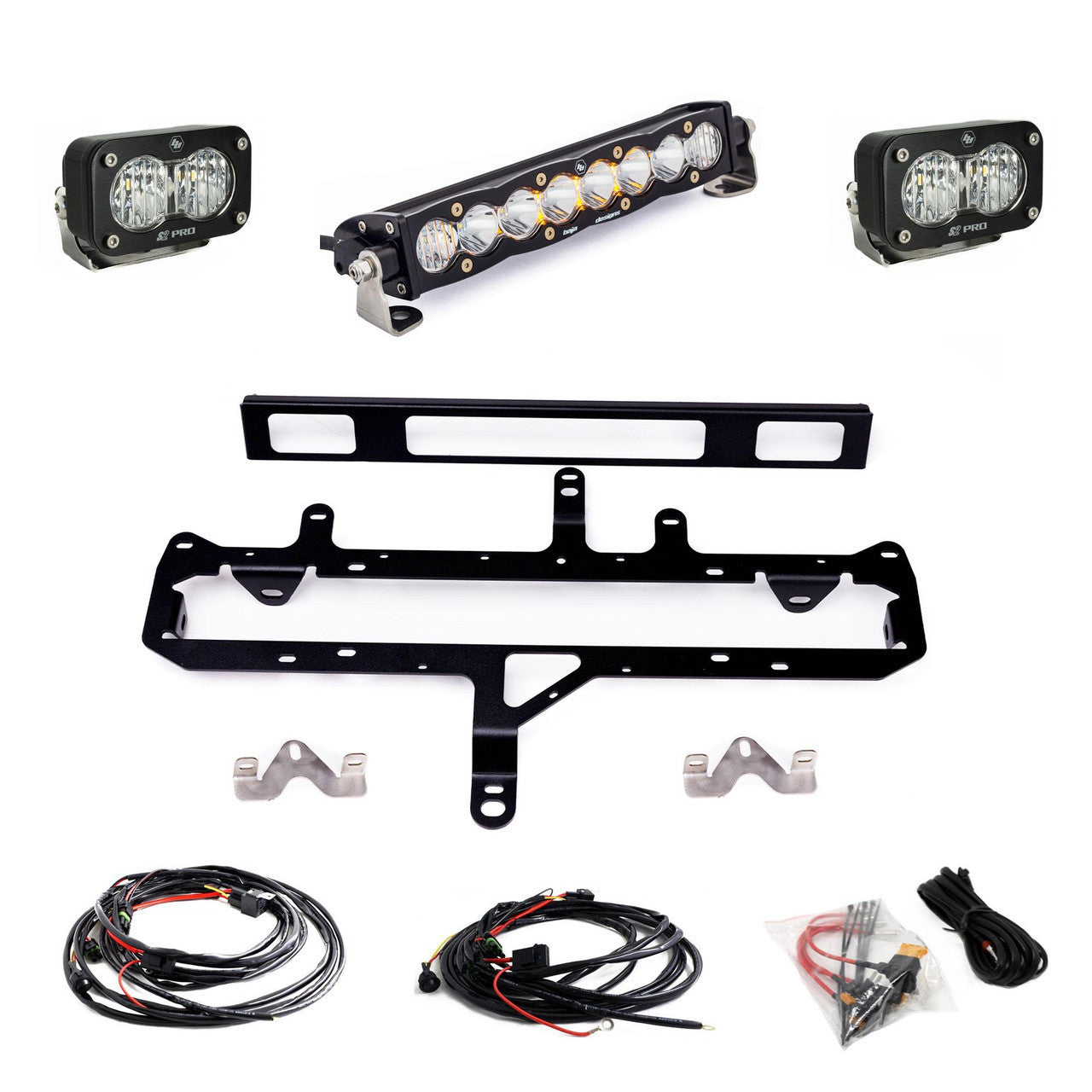 Baja Designs S8 / S2 Pro Grille Light Kit - 2024+ Toyota Tacoma with Pro Grille