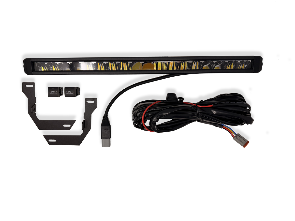 Dual Color 18" LED Light Bar w/ Amber DRL for 2024+ Tacoma
