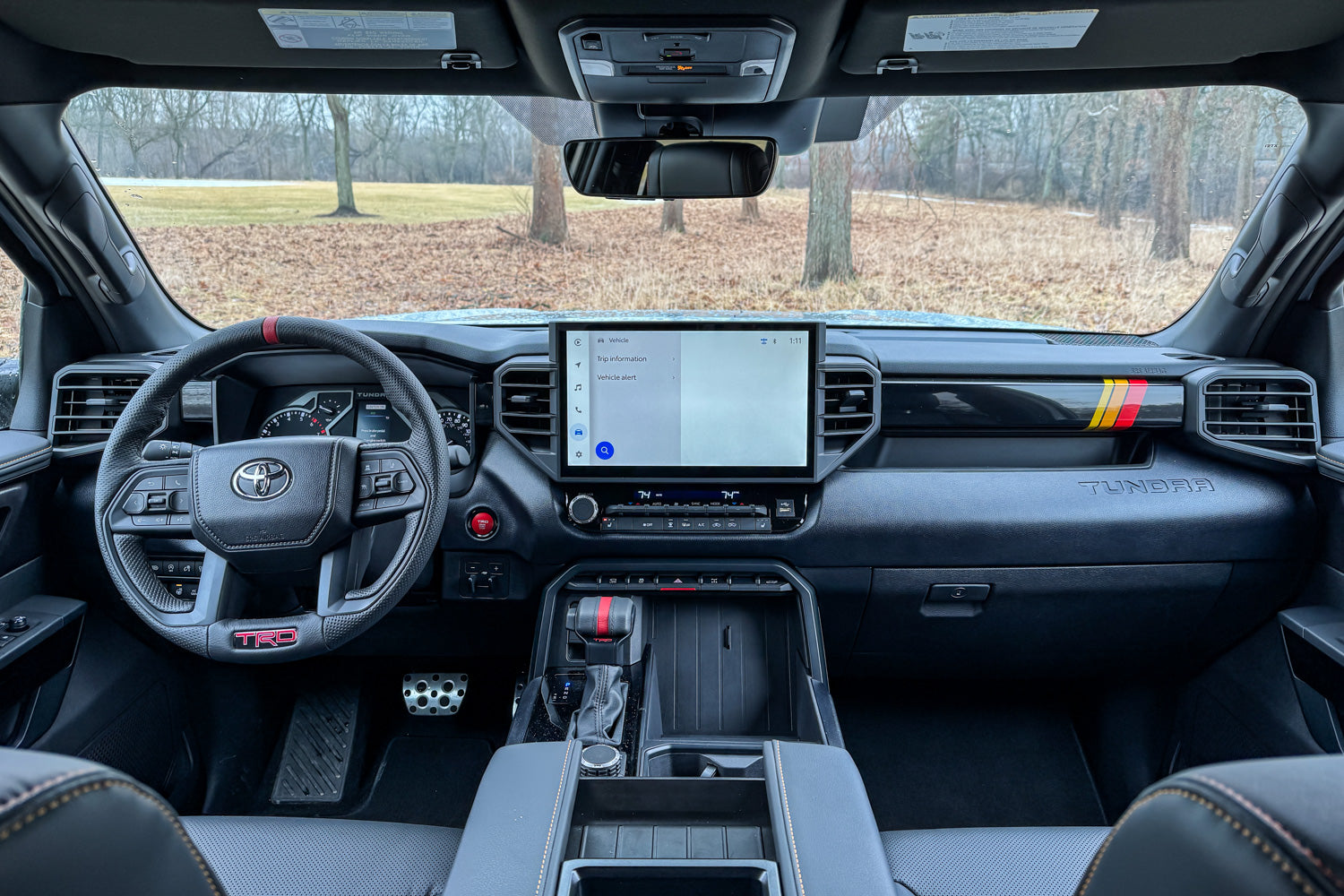 OEM TRD Rally Edition Dash Garnish For 2022+ Tundra