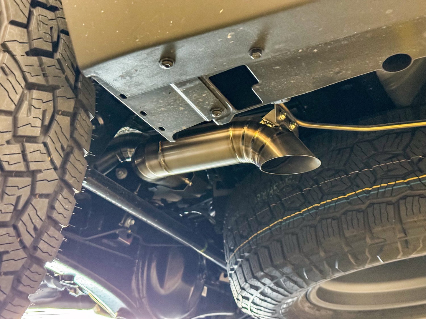 NYTOP Axle Dump Exhaust for 2024+ Land Cruiser