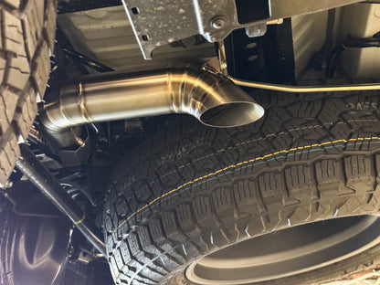 NYTOP Axle Dump Exhaust for 2024+ Land Cruiser