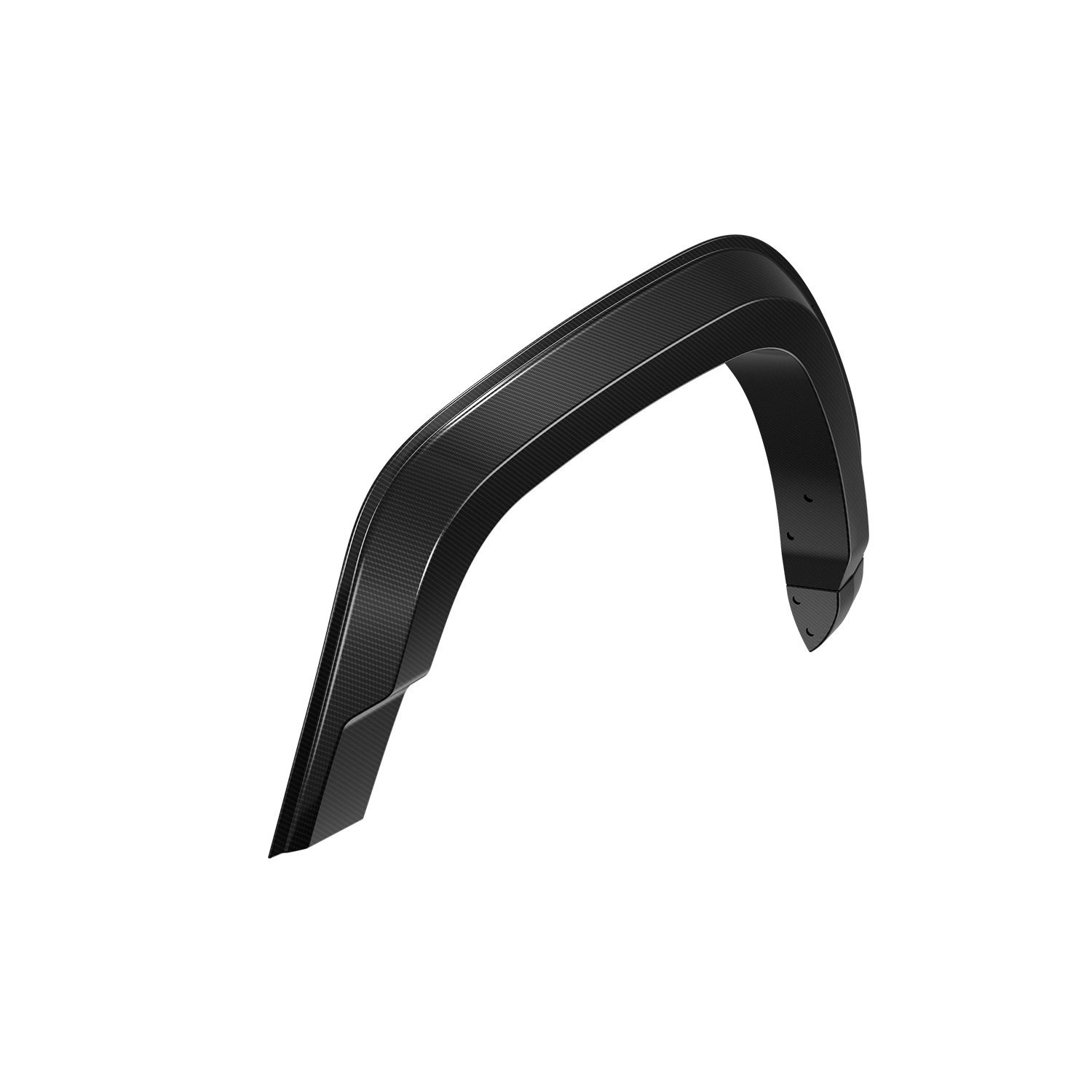 PSI Auto Restyling Extension Fender Flares – Toyota 4Runner 2014-2024 – 6-Piece Set – Paintable Black – A8030924