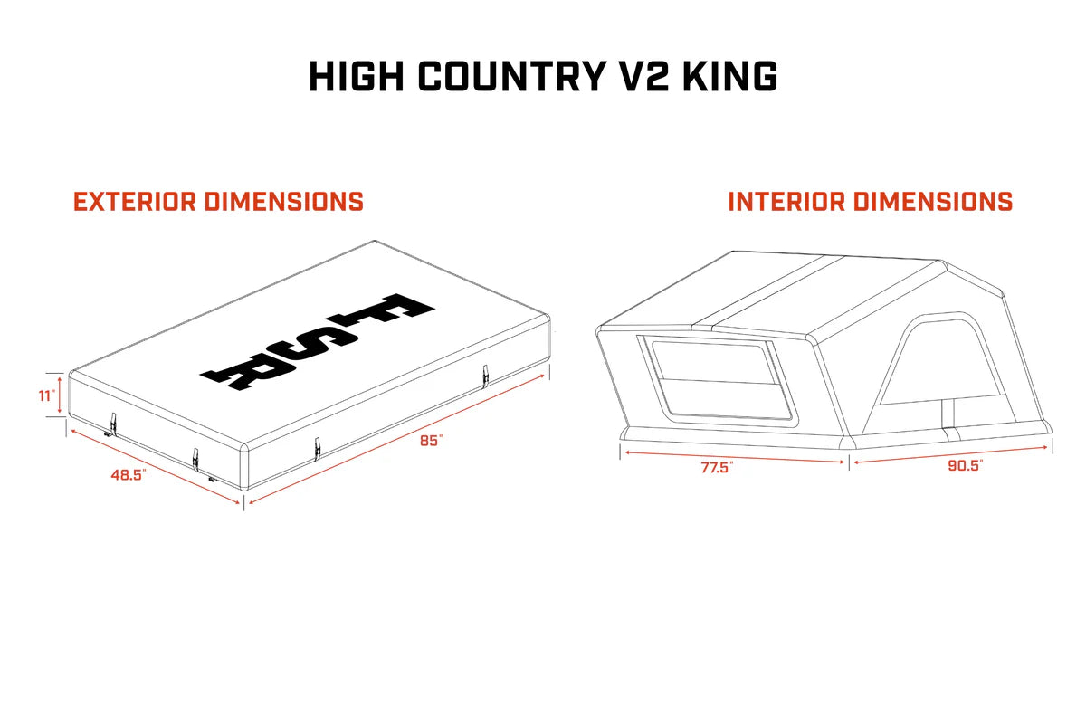 Freespirit Recreation High Country V2 King