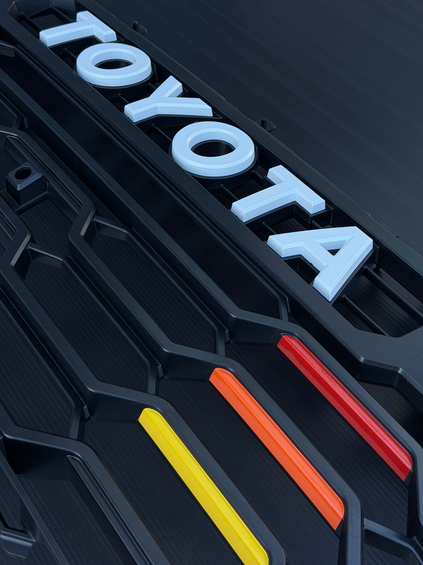 OEM Tundra TRD Pro Grille with Paint-Matched Letters