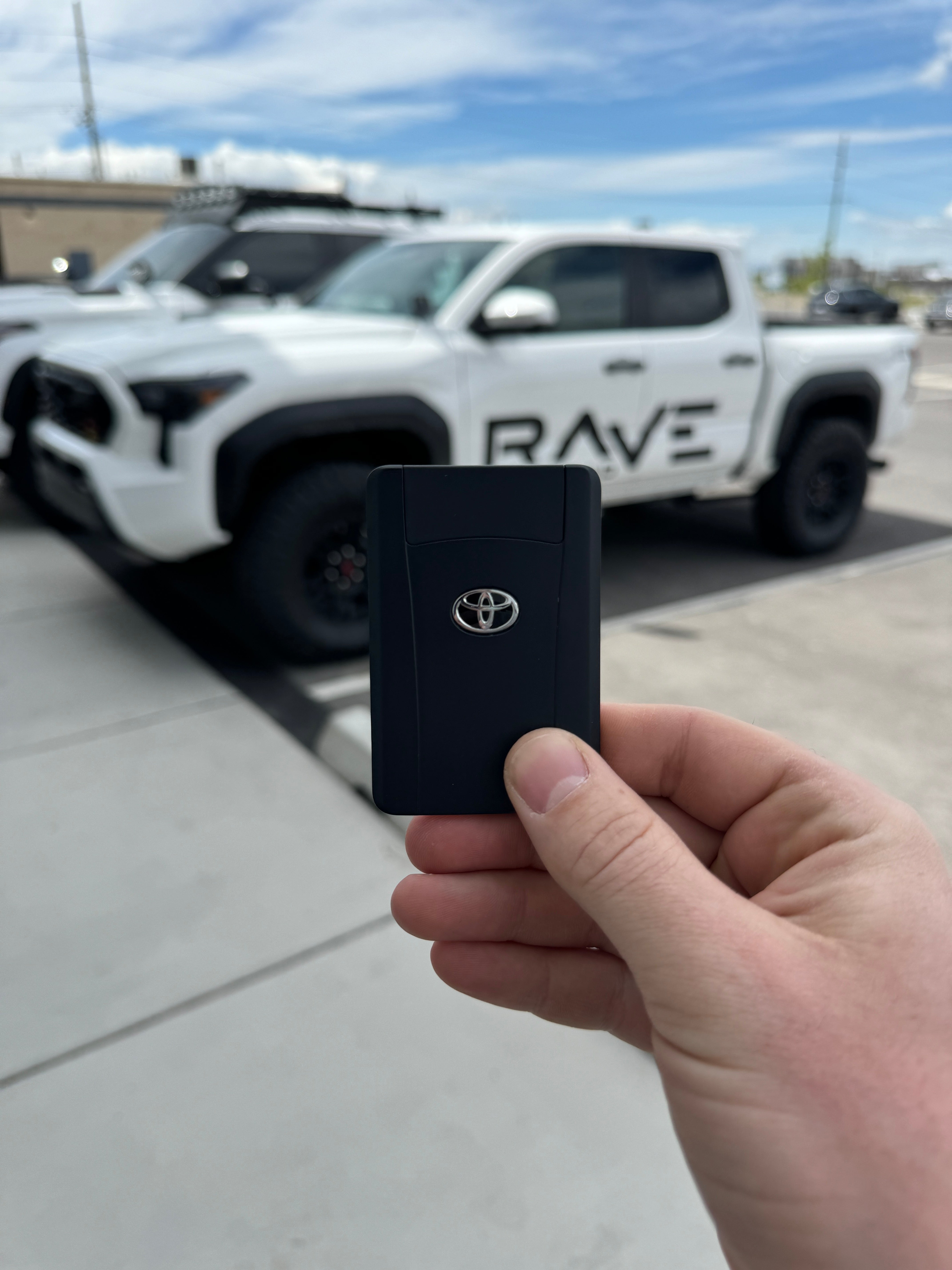 Auto Mobile Key Card Examples Slim Card Key Fob for 2024+ Tacoma – Rave Off Road