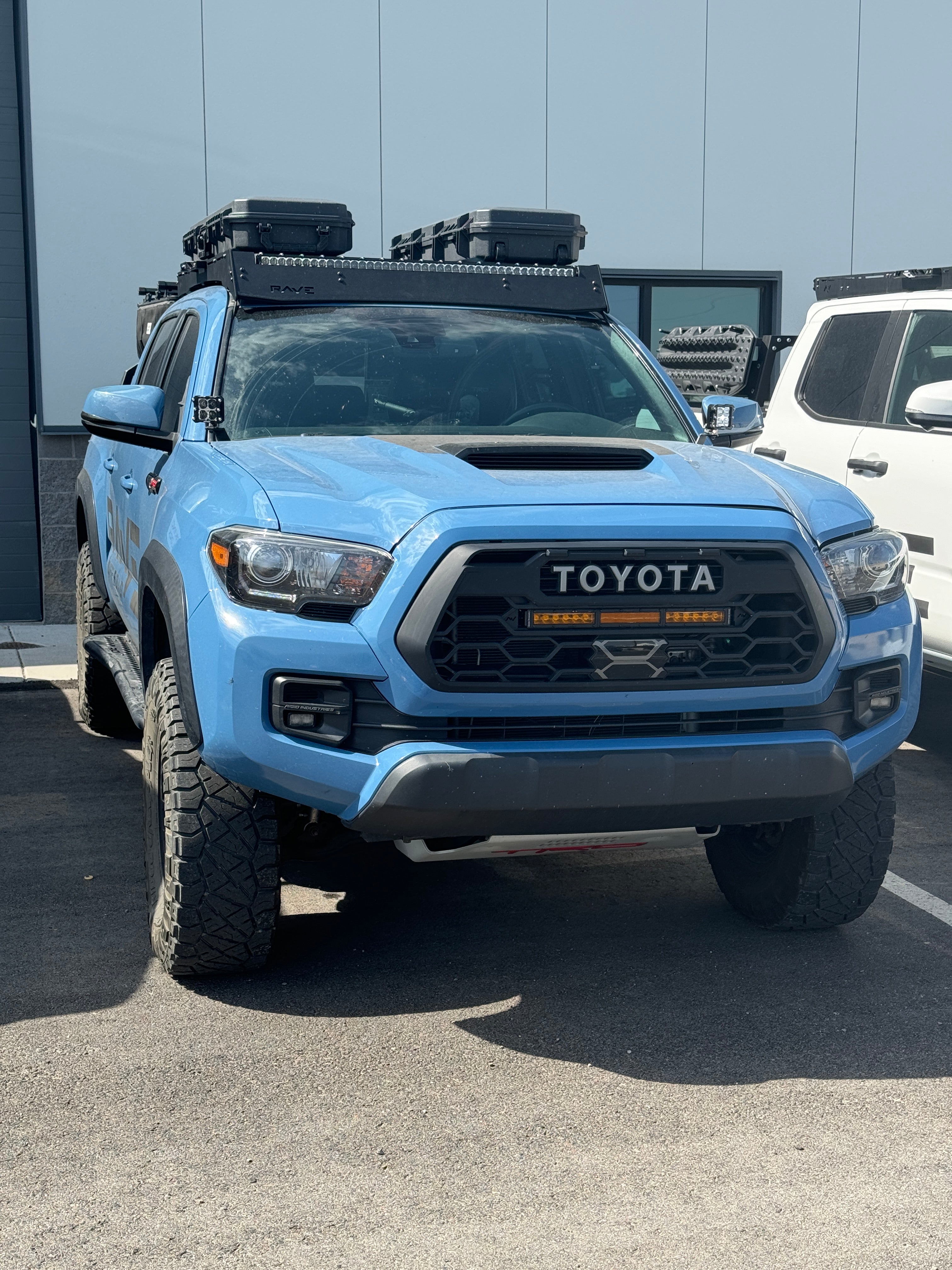 TRD Pro Style Grille with Integrated Light Bar for 2016-2023 Tacoma