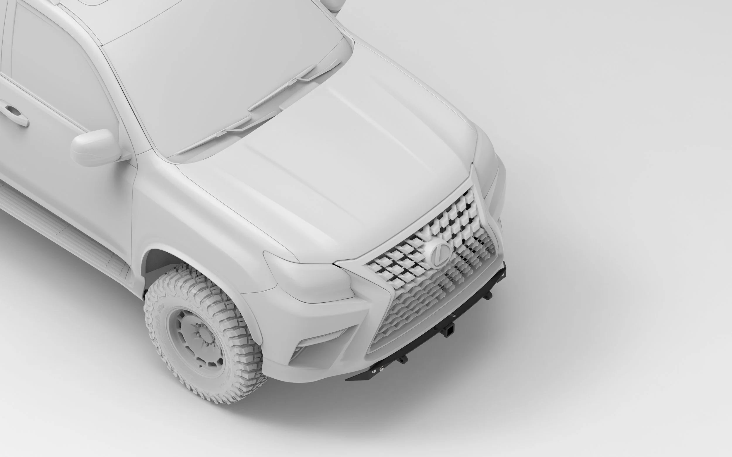 2014-2023 Lexus GX460 Front Tow Hitch Receiver Assembly