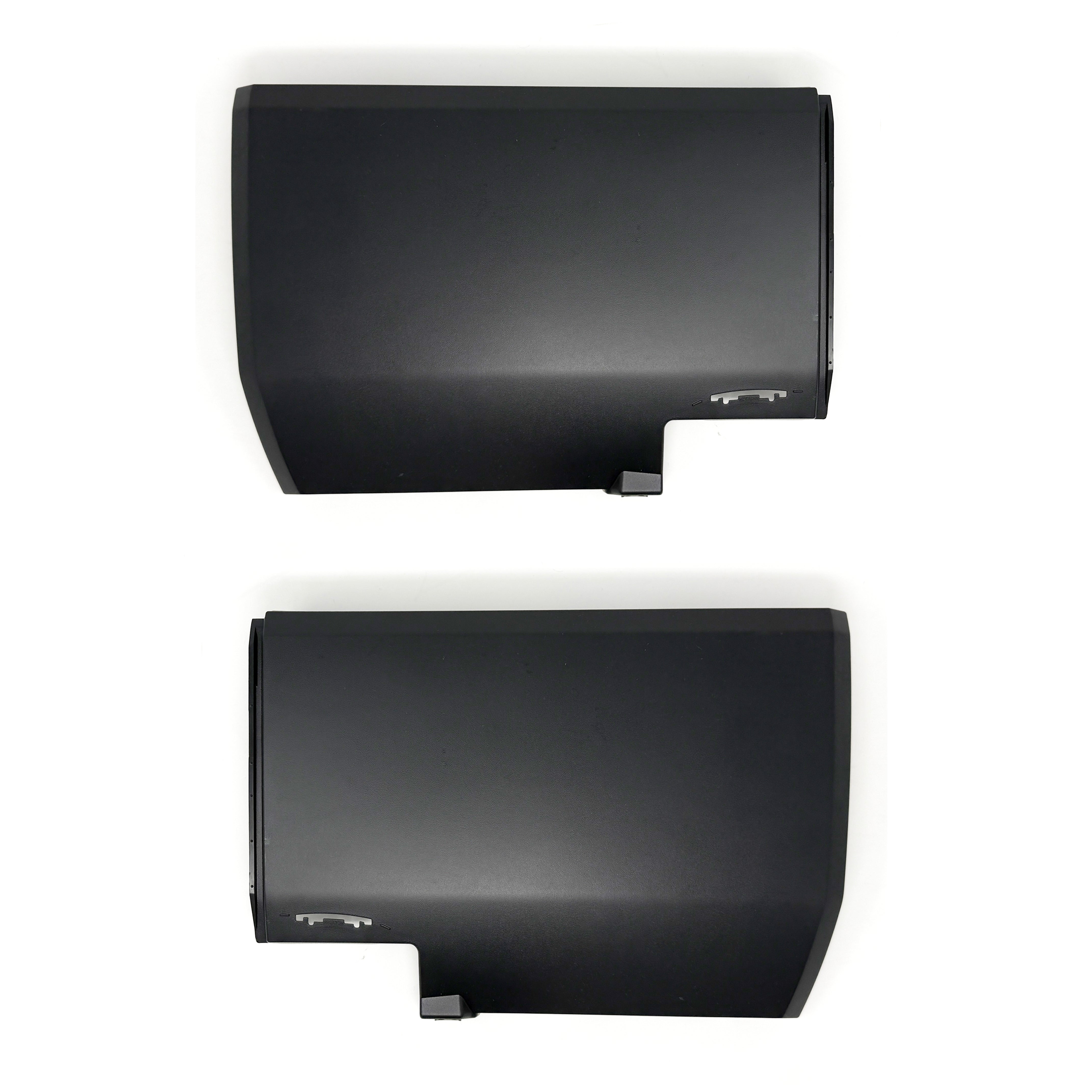 2022+ Tundra Matte Black Bumper Caps