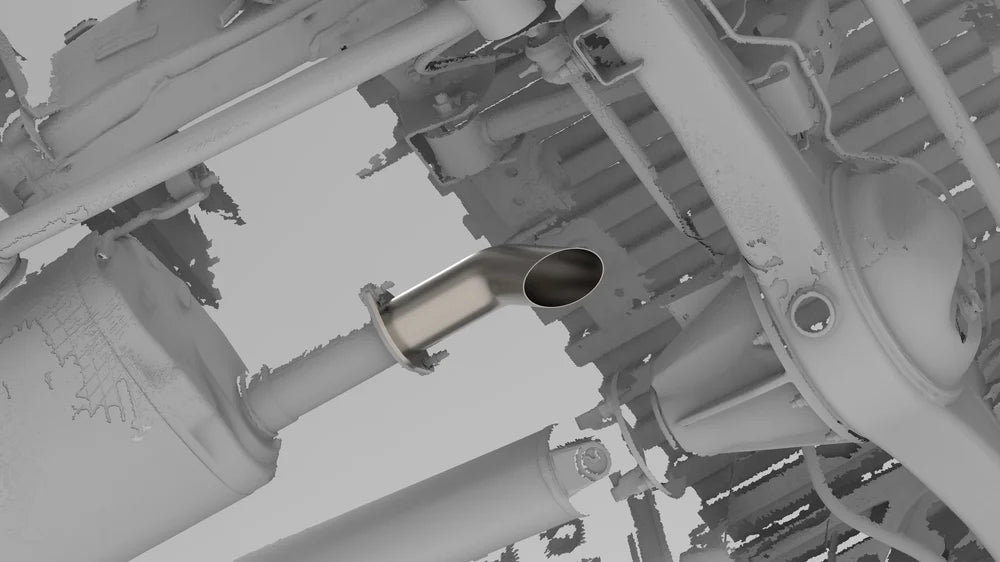 2022-Current Toyota Tundra Titanium Axle Dump Exhaust Tip