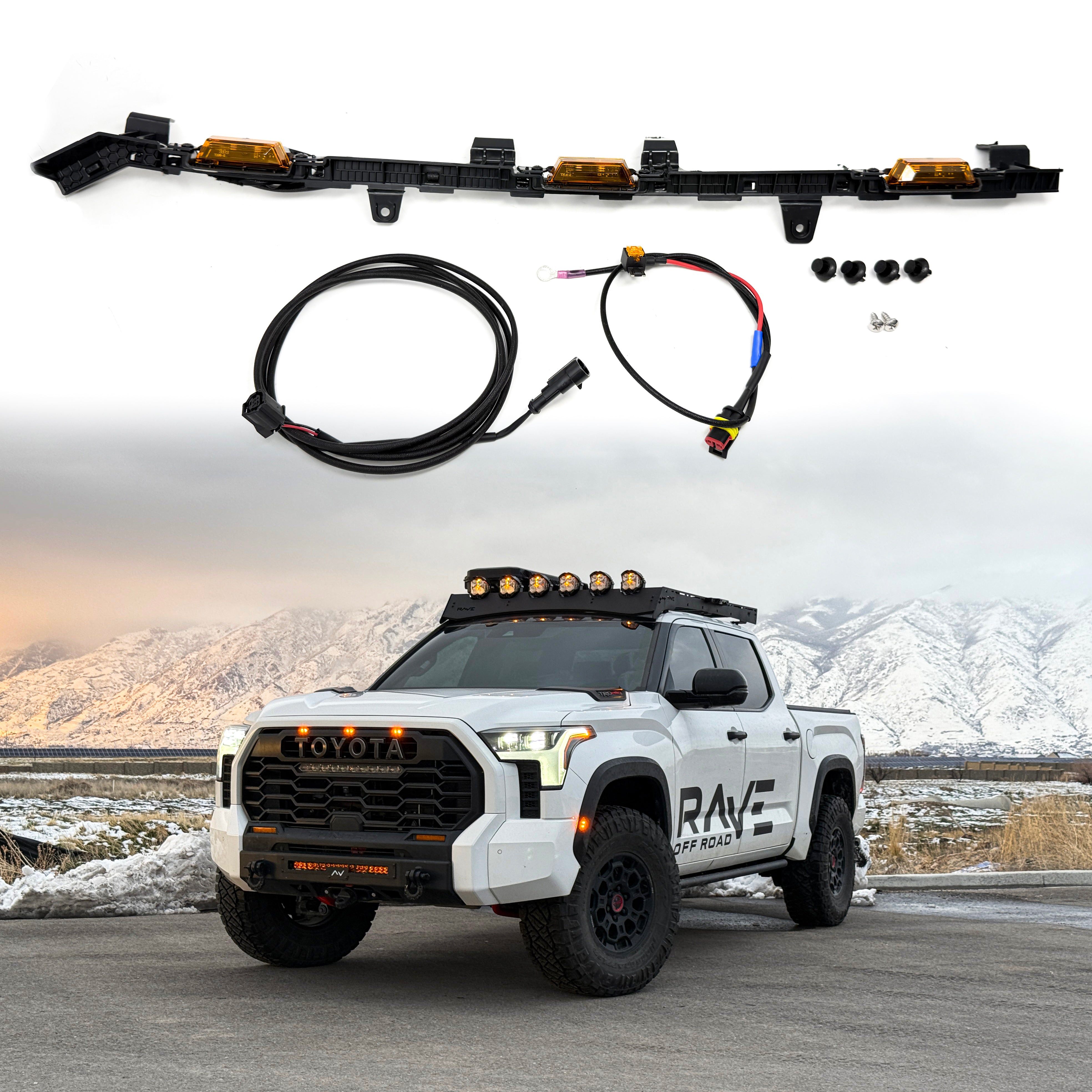 Tundra Pro Grille Marker Lights (Replaces PT358-34220-AB)(Backorder)