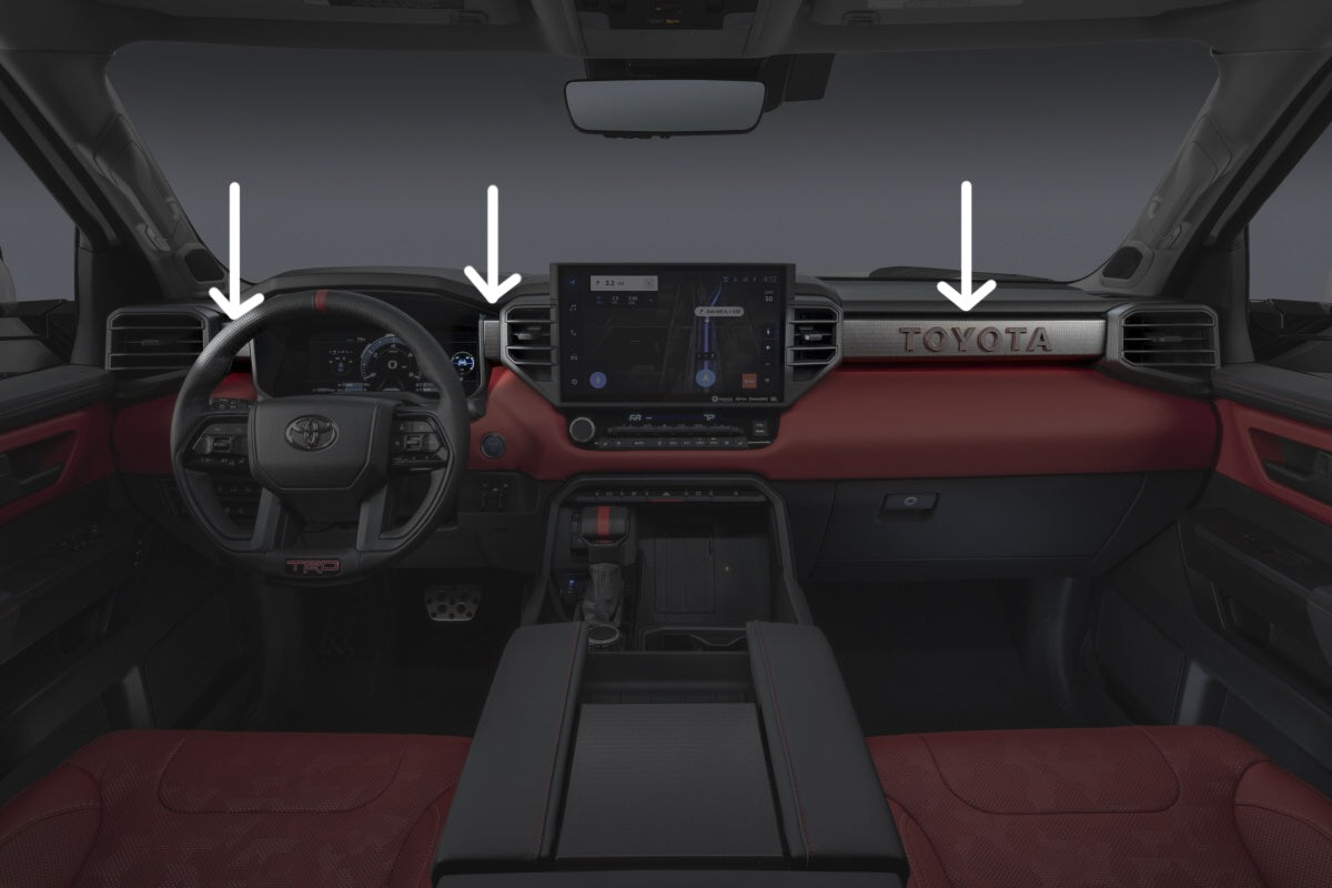 Heritage Dash Garnish for 2023+ Sequoia