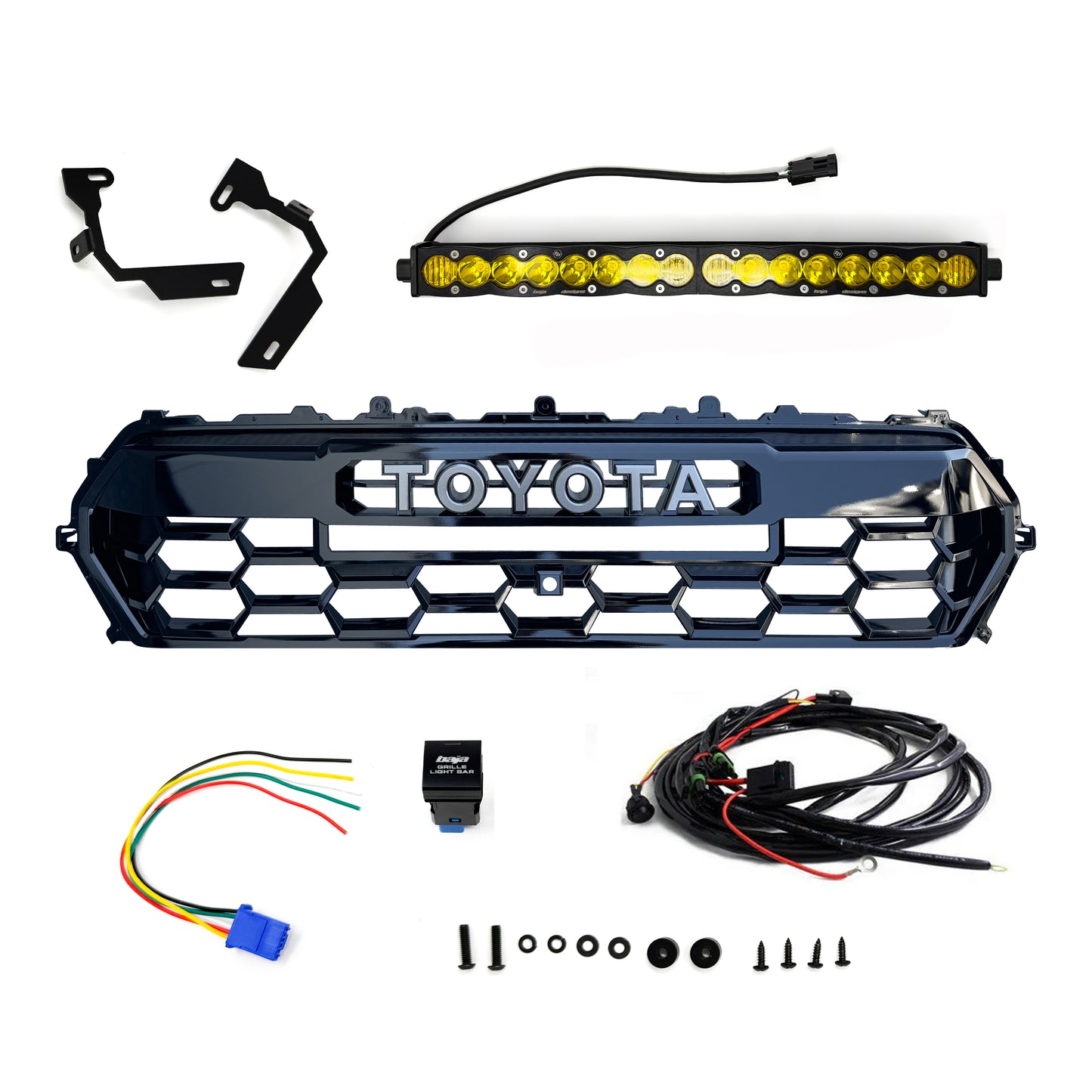 TRD Pro / Trailhunter Complete Grille Kit for 2024+ Tacoma