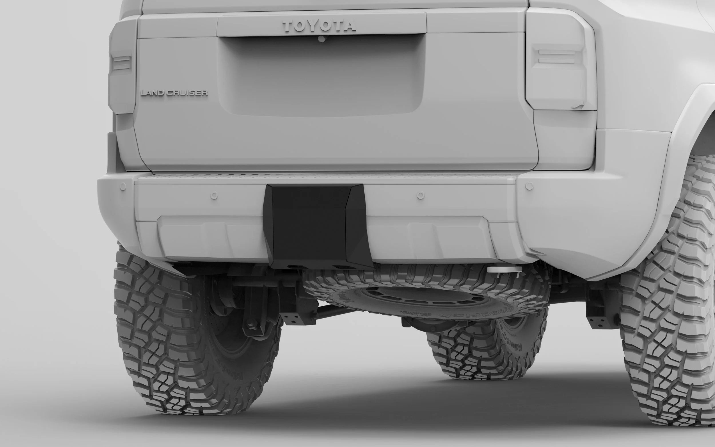 2024-Current Toyota Land Cruiser Rear Hitch Skid Cover