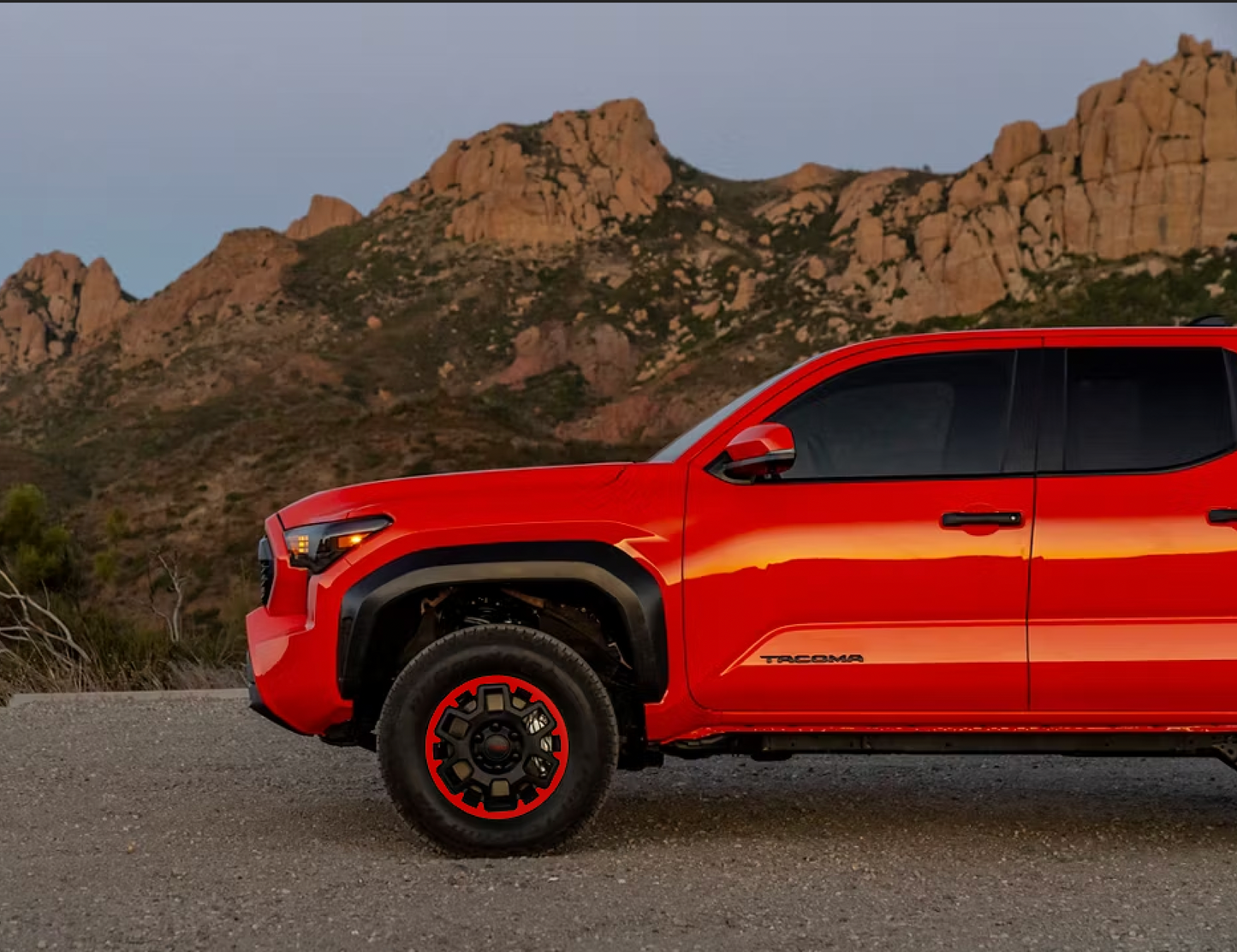 Vinyl Blackout Kit for 2024+ Tacoma TRD Off Road Wheels