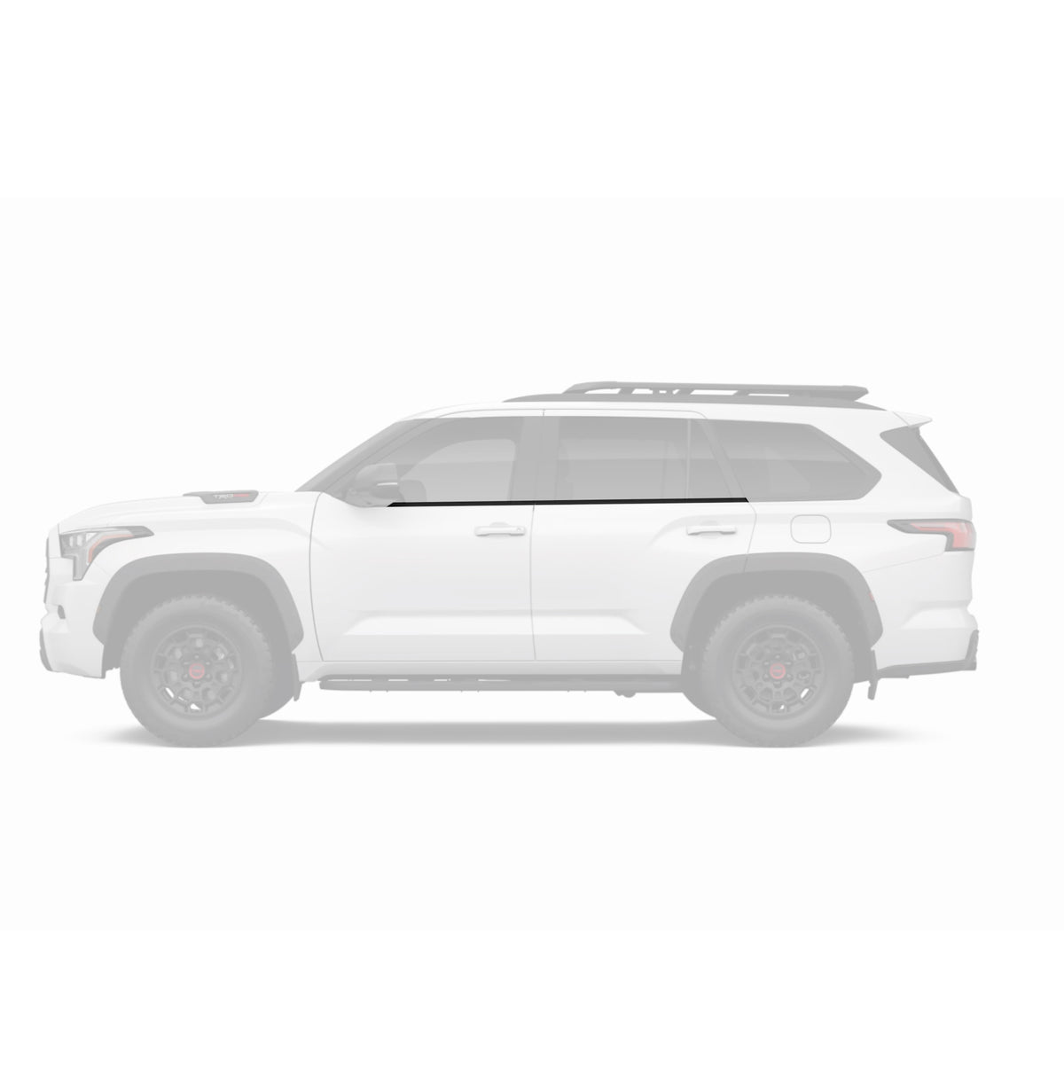 OEM Gloss Black Window Trim for 2023+ Sequoia