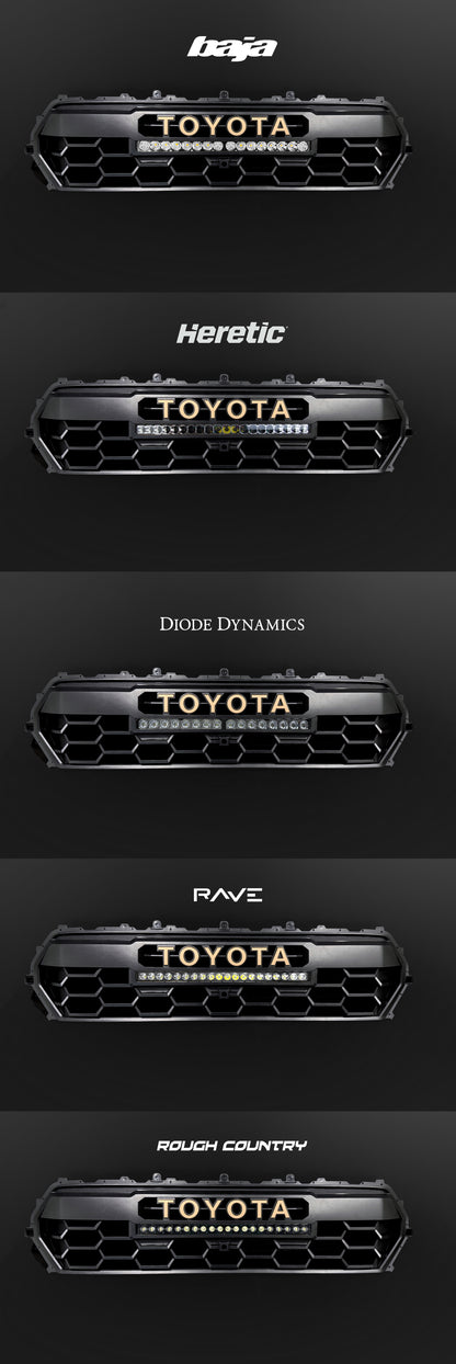 TRD Pro / Trailhunter Complete Grille Kit for 2024+ Tacoma