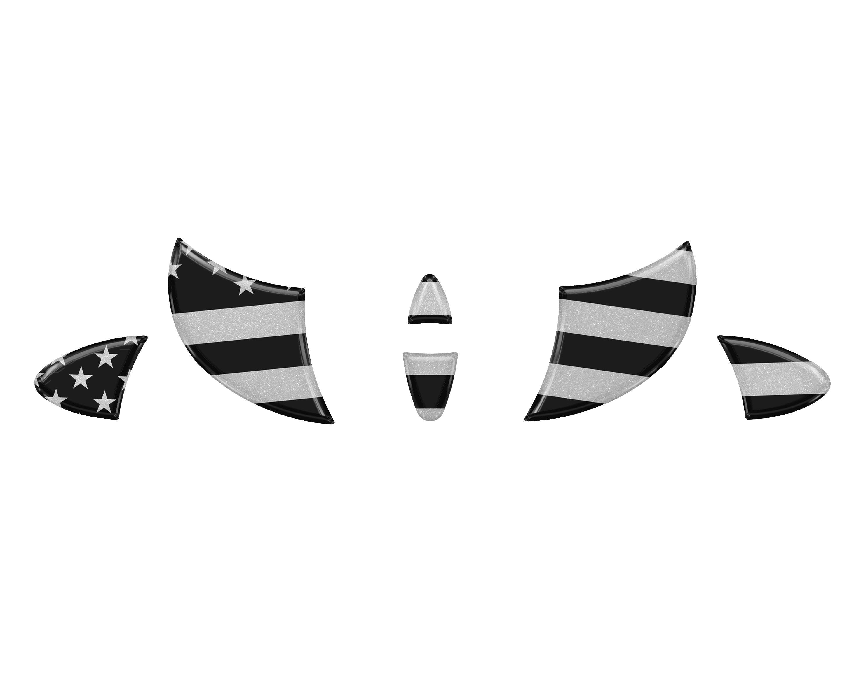 Steering Wheel Emblem Inserts Fits 2015-2026 Toyota Tundra & 2023-2026 Toyota Sequoia