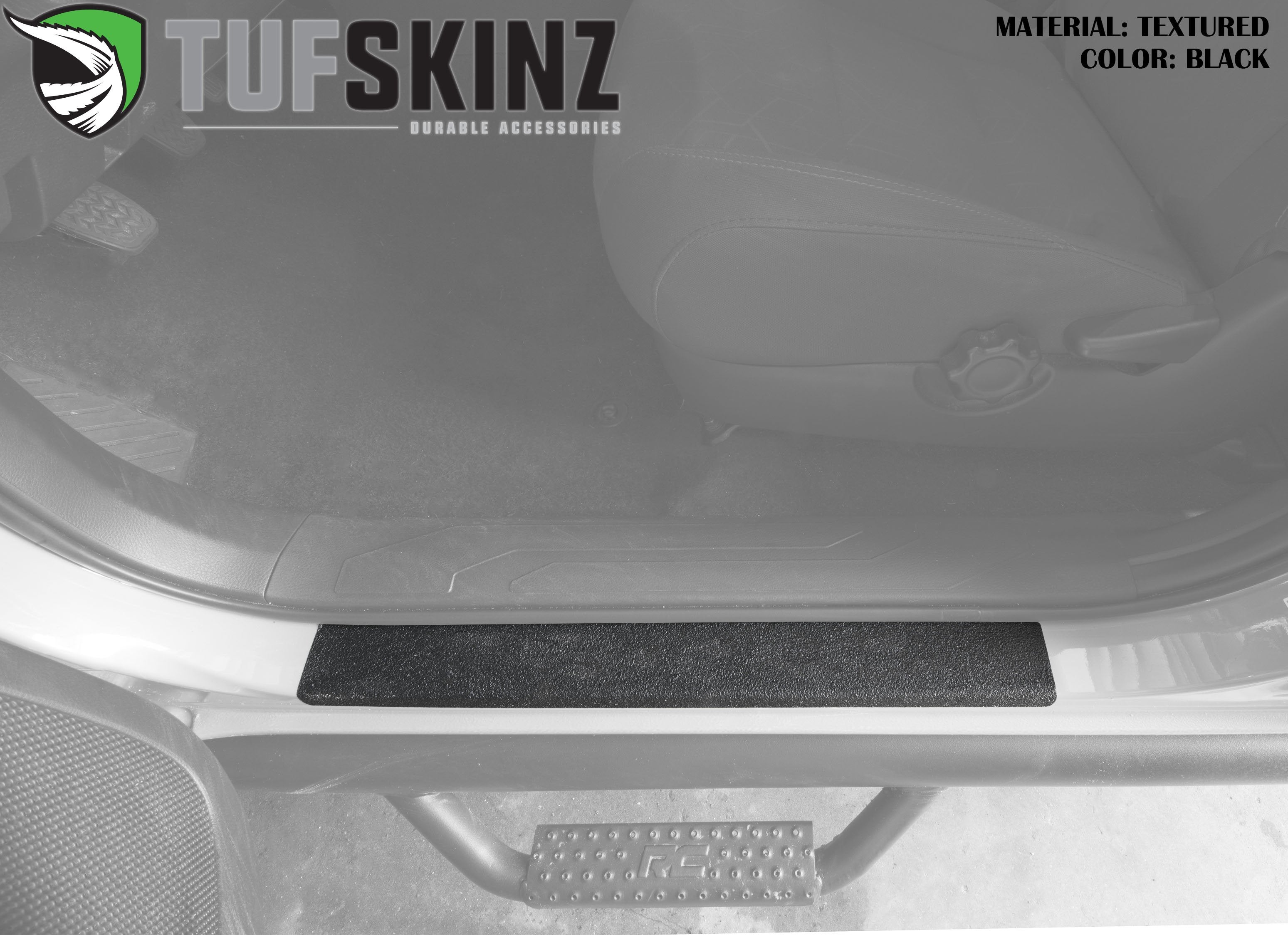 Door Sill Protection Overlays Fits 2005-2023 Toyota Tacoma