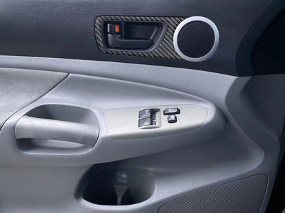 Front Door Handle Surround Overlays Fits 2005-2015 Toyota Tacoma
