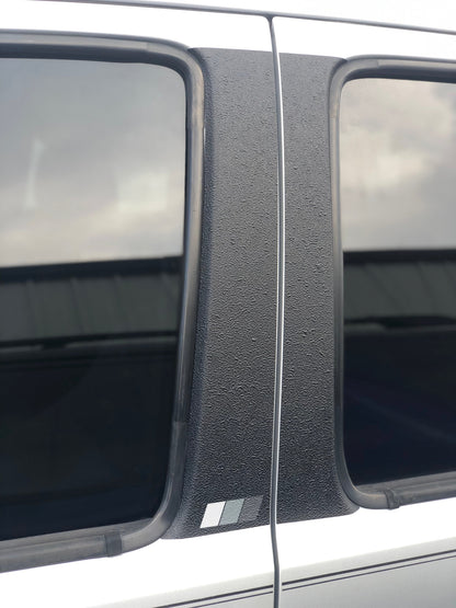 Textured Door Pillar Protection Overlays Fits 2005-2015 Toyota Tacoma