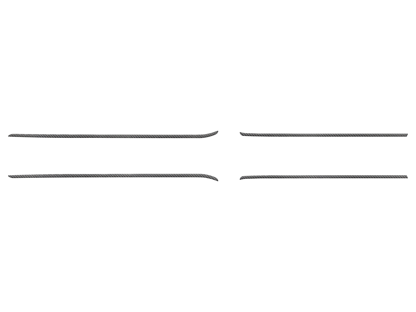 Side Door Armrest Lower Line Accent Trim Fits 2024-2026 Toyota Tacoma
