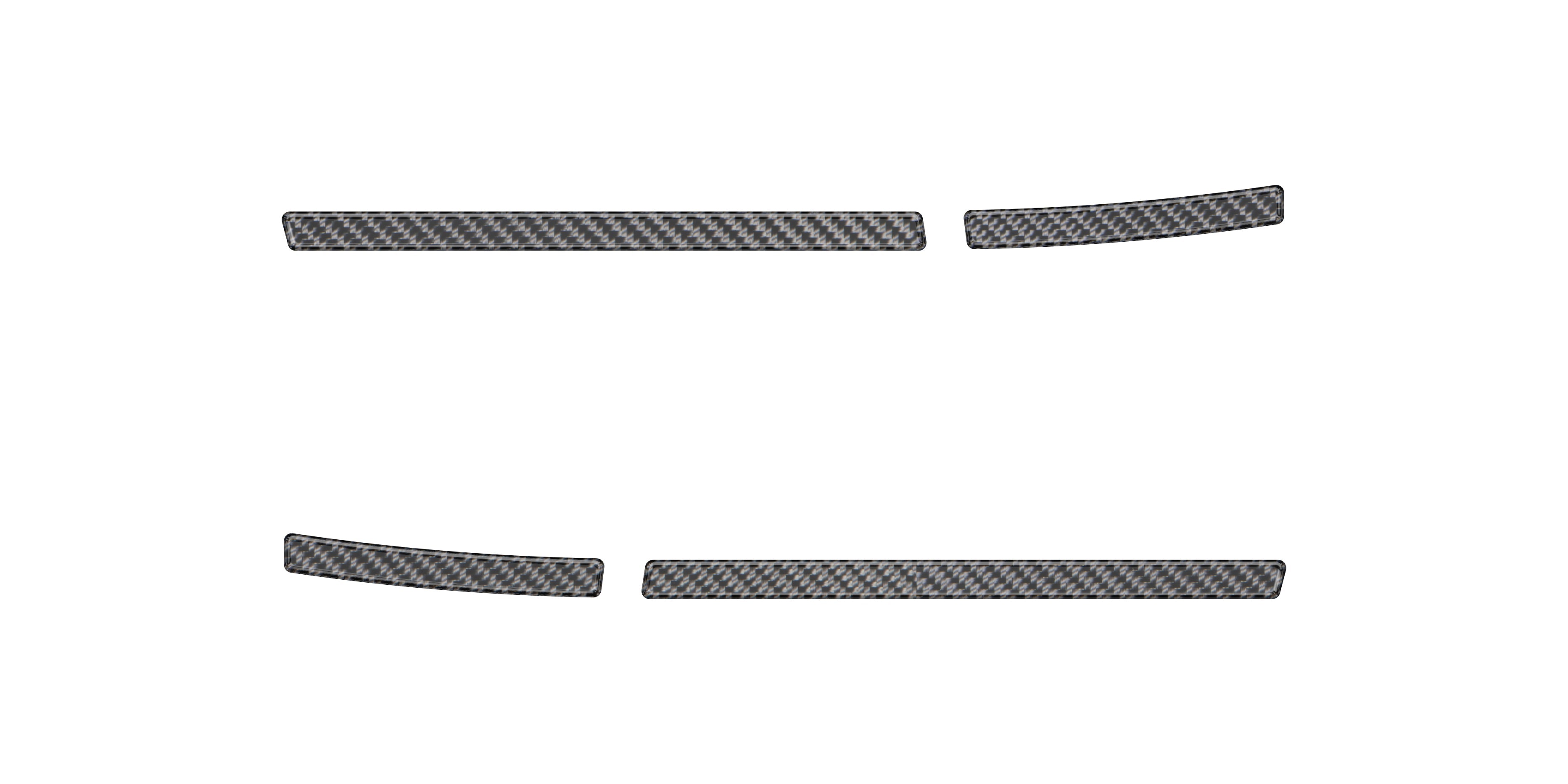 Double Cab Side Line Accent Trim Fits 2024-2026 Toyota Tacoma
