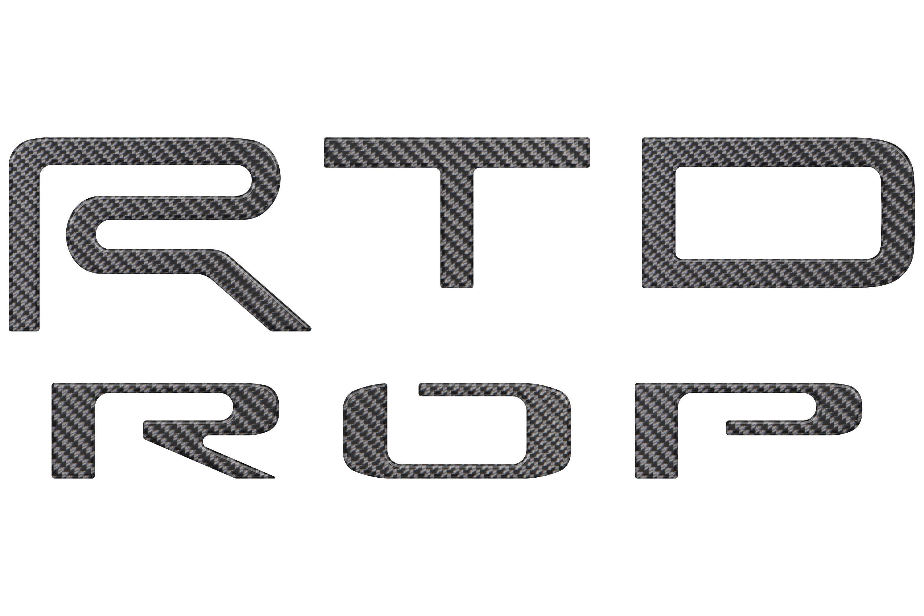 TRD Pro Tailgate Letter Inserts Fits 2024-2026 Toyota Tacoma